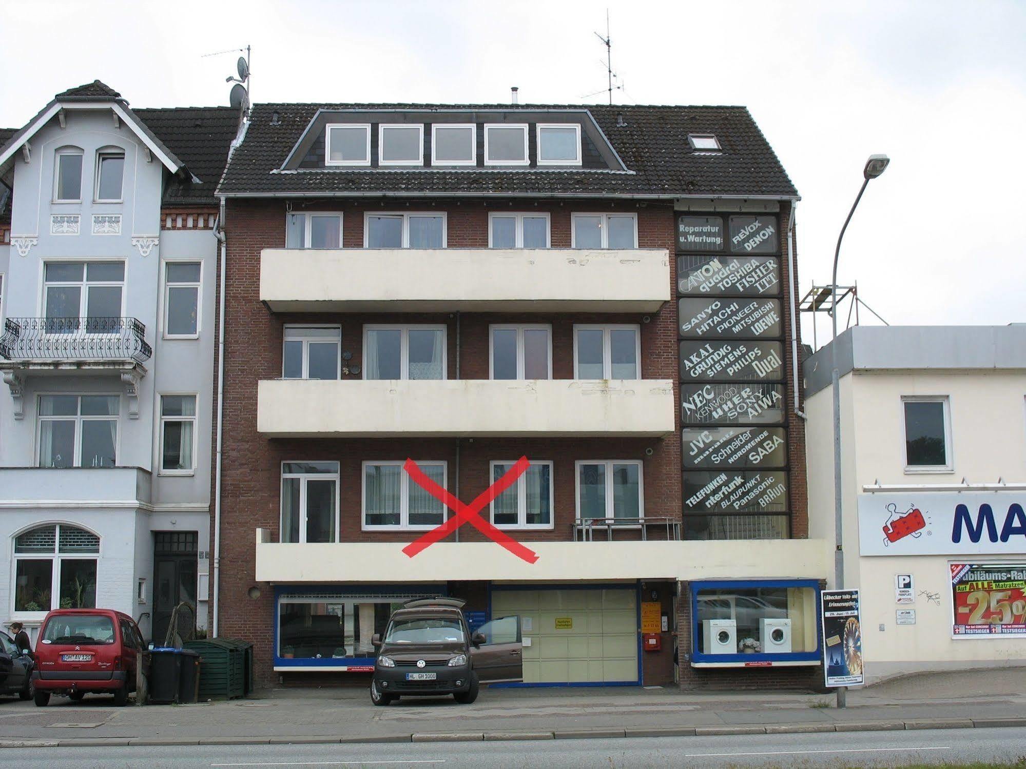 Hotel Altes Zollhaus Am Klinikum Lubeca Exterior foto